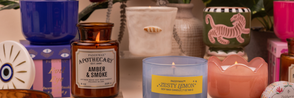 Assortment of Paddywax candles